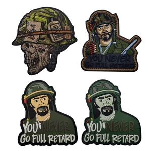 Patch chiến binh đầu lâu dán quần áo_ba lô_ túi xách _retro