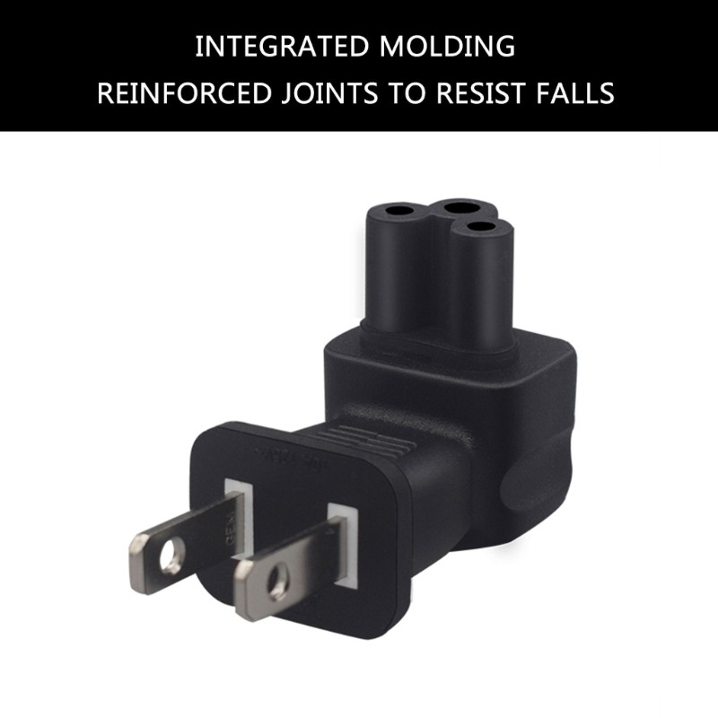 RR US Standard Outlets 1-15P sang IEC320 C5 Bộ chuyển đổi phích cắm điện US 2Pin Plug JD18