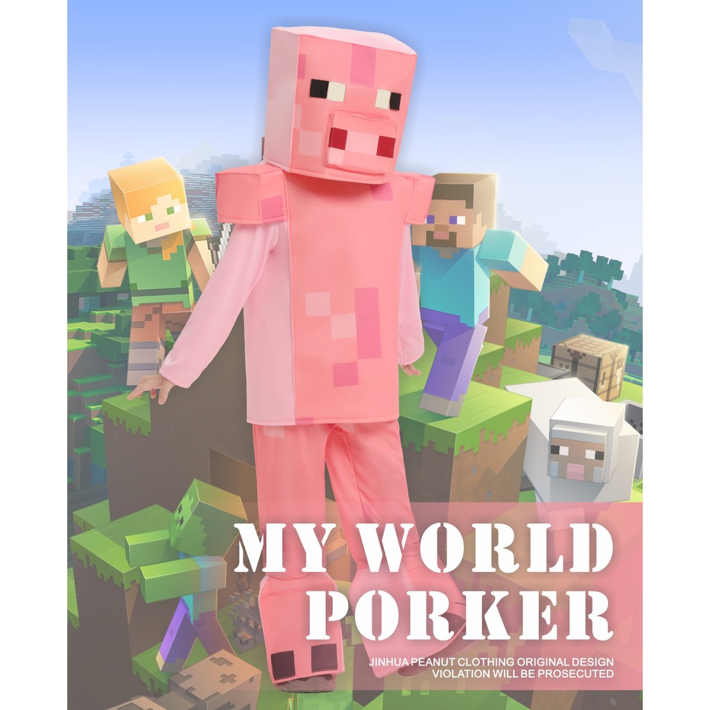 2024-h-a-trang-halloween-m-i-nh-t-tr-em-trang-ph-c-minecraft-piglet