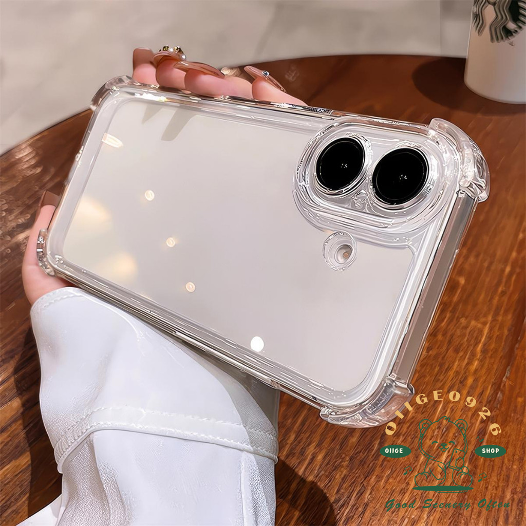 Túi khí bốn góc chống rơi Vỏ điện thoại iphone16 Pro Max 15 14 13 12 11 cho vỏ iPhone XR / XS Vỏ silicon mềm TPU chống sốc