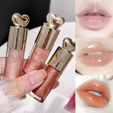 Son bóng lấp lánh chống nước, son dưỡng môi ánh nhũ với vẻ ngoài đẹp mắt, son môi pha lê bóng mịn cho trang điểm sân khấu lễ hội, quà tặng ngày lễ tình nhân.