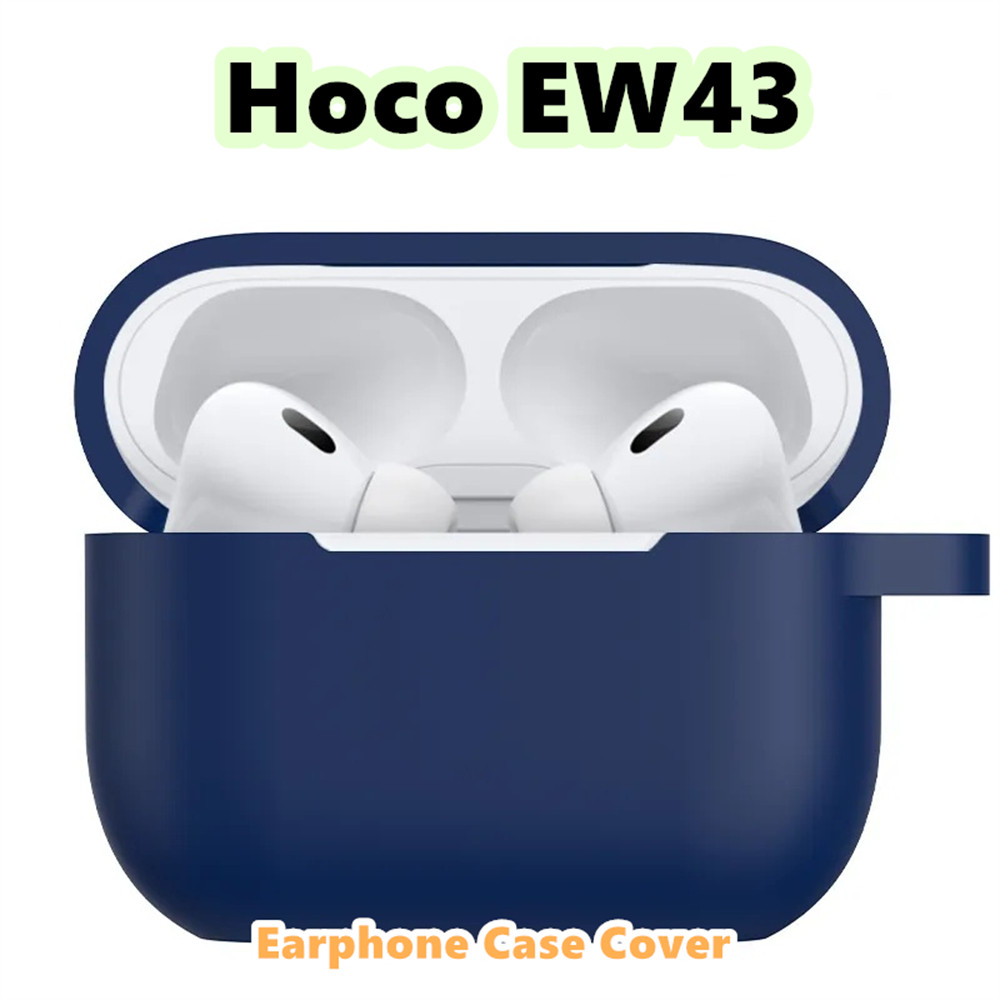 [Ngôi sao tương lai] Dành cho vỏ Hoco EW43 Vỏ tai nghe silicon mềm màu trơn đơn giản