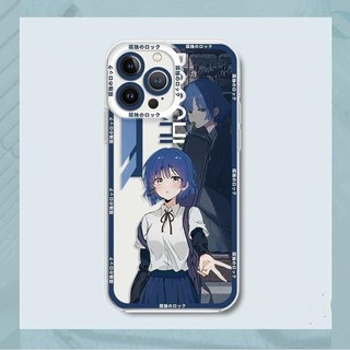 Anime Bocchi The Rock Gotoh Hitori Yamada Ryo Ốp Lưng Cho Iphone 15 Pro Max 11 12 13 14 Pro Max Vỏ Mềm Dễ Thương Trong Suốt Silicon Vuông Chống Sốc Mắt Thiên Thần Trong Suốt