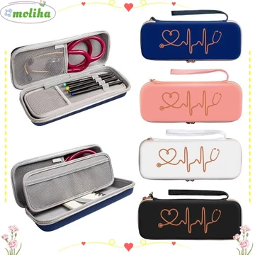 Hộp lưu trữ MOLIHA, Ống nghe đa chức năng EVA, Túi lưới chống nước di động chống sốc cho Littmann Classic III