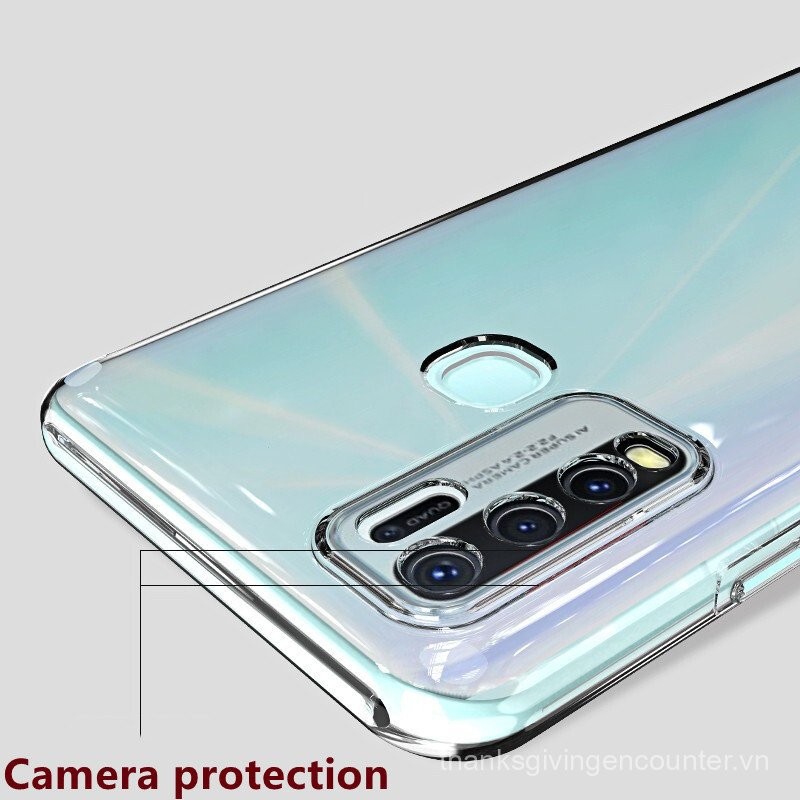 Cho Vivo Y50 y30 y30i 1935 1938 2019 không bao giờ Vàng Slim pha lê rõ ràng cứng PC Scratch-RESISTANT trường hợp ixdv