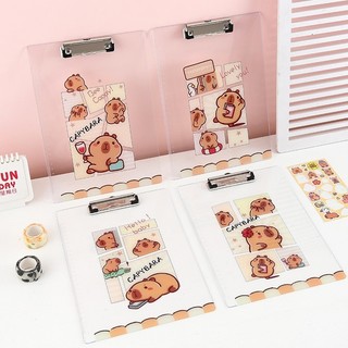 File Kẹp Tài Liệu, Bìa Trình Ký A4 Bìa Trình Ký Capybara