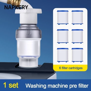 Bộ lọc vòi bếp NAPKERY, Bộ lọc trước Bộ lọc nước phía trước nước máy đa năng, Bộ lọc vòi hoa sen đầu ra hữu ích Phụ kiện phòng tắm gia đình