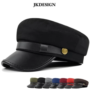Jkdesign Mũ Hải Quân, Mũ Nồi Phong Cách Anh Cổ Điển, Mũ Phẳng Họa Sĩ Mũ Ấm Áp Hình Bát Giác Mũ Phẳng Đạt Đỉnh Mũ Nam Nữ