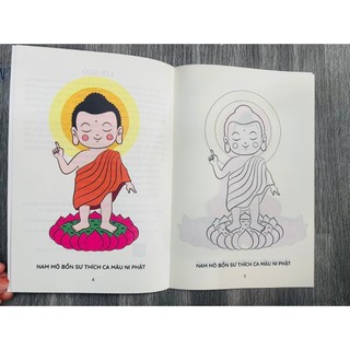 Sách - Tô Màu Hình Phật