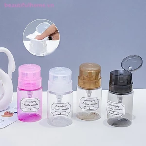 Hộp đựng máy bơm rỗng Gel UV dạng lỏng Ba Lan Nail Art Ba Lan Chai sạch Chất tẩy rửa chai [làm đẹp]