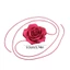 Unstop * Phóng Đại Hoa Vòng Cổ Choker Dây Đeo Dài Cổ Dây Xích Cổ Vòng Cổ Choker Trang Sức