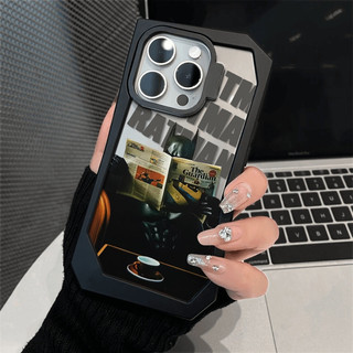 Hình dạng không đều Đọc báo Kinh doanh Batman Vỏ điện thoại cho iphone 16 15 14 13 12 11 Pro Max