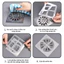 10 Miếng Lưới Lọc Rác Chống Tắc Set Lọc Rác Nhà Tắm Miệng Cống Thoát Nước Chặn Côn Trùng 10x10cm-GIOVA