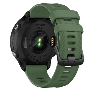 Dây đeo đồng hồ silicon chống nước cho Garmin Forerunner 965 955 Solar 945 935 745 Dây đeo đồng hồ 22mm Dây đeo cổ tay thay thế Vòng đeo tay thể thao đầy màu sắc