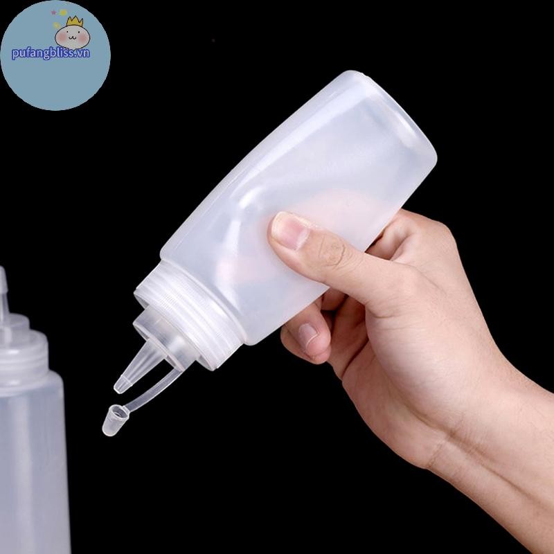 Pufangbliss Bóp Chai Gia Vị Có Sốt Sốt Sốt Cà Chua Chai Dầu Ô Liu Có Cân VN