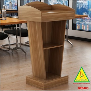 Bục phát biểu gỗ MDF BPB403 - VĐ Smart Furrniture NỘI THẤT LẮP RÁP VIENDONGADV