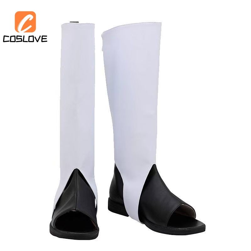 Anime NARUTO Akatsuki Sasuke Cosplay Giày Phù Hợp Với Người Lớn Ống Cao Giày Cosplay Trang Trí Đạo Cụ Giày Ninja Phù Hợp Với