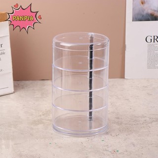 [PNPIA] Hộp Bảo Quản Trong Suốt Chống Bụi Và Chống Thấm Nước Dung Tích Lớn Xoay Được Trang Sức Kẹp Tóc Trang Sức Mỹ Phẩm Hộp Bảo Quản VN