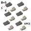 Bộ 3 / 6 Xe Đạp Bánh Xe Đạp Cassette Hub Body Pawls Với Bộ Spring Piece