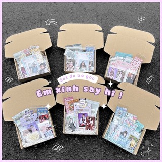 Combo Gói Card Idol Em Xinh Say Hi Hộp Quà Tặng Cho Fan Cute Timo SQ01