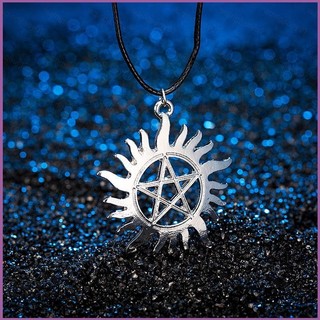 Dây Chuyền Hình Pentacle Mặt Trời Inspired by Supernatural, phù hợp thời trang cá tính