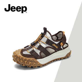 Giày thể thao đế dày dành cho nữ Jeep Summer - Giày đi bộ đường dài & leo núi ngoài trời, lưới thoáng khí, trượt - phong cách thường ngày