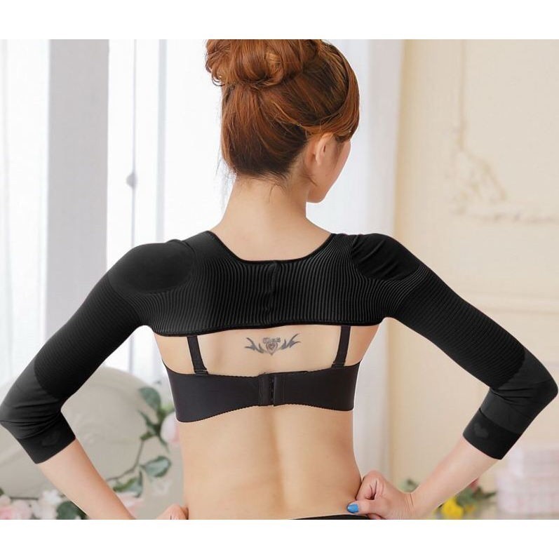 【24H】 Đai gen định hình giúp giảm mỡ bắp tay, lưng và vai, mang lại vóc dáng săn chắc hơn