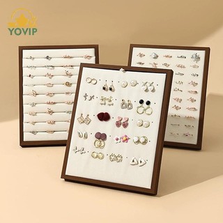 YOVIP Vintage Nhẫn Trưng Bày Đứng Dung Tích Lớn Trang Sức Giá Để Đồ Thích Hợp Cho Nhẫn, Bông Tai Thời Trang Trang Trang Sức Trưng Bày Đứng VN