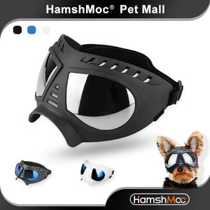 HamshMoc Adventure-Ready Dog Kính chống bụi Con dấu đường viền phù hợp với thiết kế thoáng khí để chạy bộ ngoài trời vui vẻ