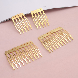 Lược kẹp tóc kim loại dành cho cô dâu, trang trí veil và mái tóc