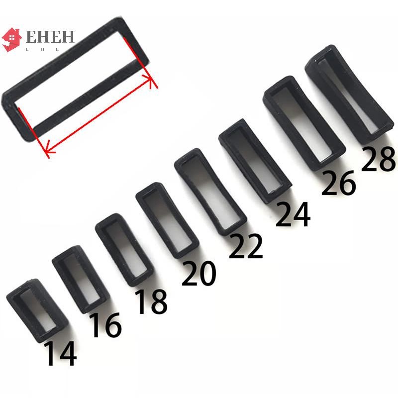 [EHEH] Vòng Cao Su Giữ Dây Đồng Hồ 7 Kích Cỡ 14-26mm