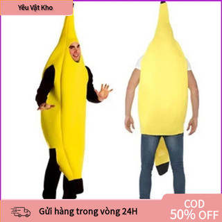 [COD] Trang phục Halloween hóa trang cosplay quả chuối phong cách mới lạ độc đáo