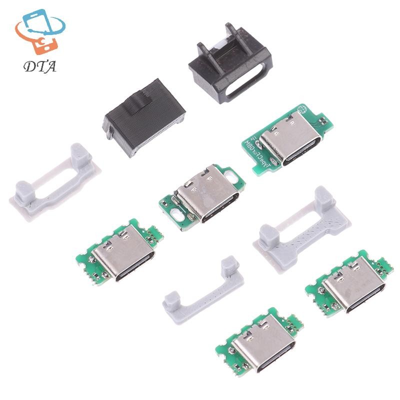 [DTA] 1 Bộ Cho 3DS Mới 3DS XL GBA SP GBM Cổng Sạc Thay Thế Chuyển Đổi Sang USB-C Model USB Type C Ổ Cắm Sạc VN