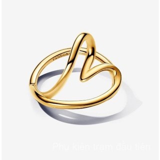 Nhẫn trái tim hình dạng hữu cơ