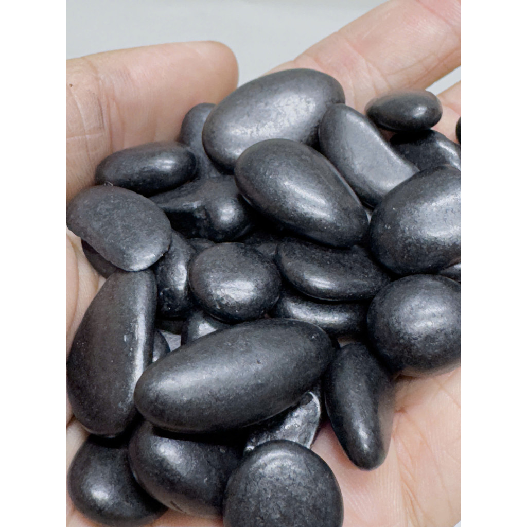 Túi 500gram Sỏi Đen Nhập Đẹp Trang Trí Bể Cá Cảnh, Tiểu Cảnh