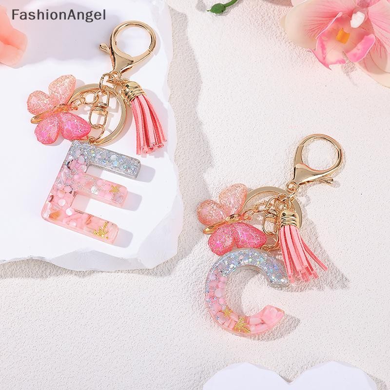 FashionAngel A-Z Dreamy Sequin Chữ Móc Khóa Dành Cho Nữ sel Mặt Dây Chuyền Ban Đầu Móc Khóa Ví Treo Túi Quyến Rũ Xe VN