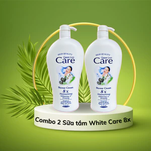 Sữa Tắm Dê 8x White Care 1200ml