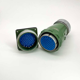 Ổ cắm hàng không chống nước YD55-4 Core 7 Core 40 Core 53 Core 61 Core Đầu nối tròn 55MM