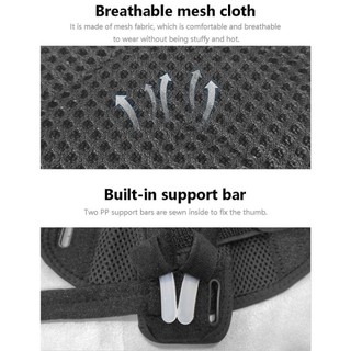 YONDR Tay Ngón Tay Cái Nẹp Cổ Tay, Polyerster Tendinitis Dây Bảo Vệ Cổ Tay, Ngón Tay Cái Cố Định Nẹp Linh Hoạt Thoáng Khí Di Động Co Giãn Bảo Vệ Cổ Tay Cái Không Thoải Mái