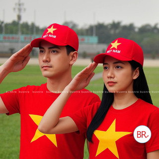 [2/9] Mũ lưỡi trai cờ đỏ sao vàng Việt Nam-Phụ Kiện Cổ Vũ, Trang Trí Lễ Hội, Quốc Khánh 2/9 TẠP HÓA ANGI