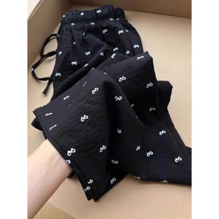 Quần Dài Ống Rộng Dành Cho Nữ Chất Đũi Mềm Mại Mùa Hè Loại 1