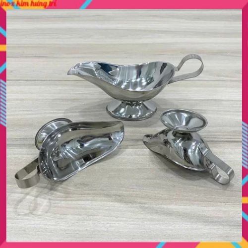 Thuyền,chén rót nước sốt chất liệu Inox cao cấp 80ml, 120ml, 140ml ...