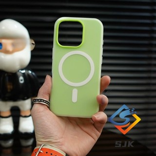 Vỏ từ tính chống sốc cho iPhone 17 Pro Max 16 15 14 13 12 11 Pro Max 17Air 14 15 16 Plus Matte Soft Feel Silicone Acrylic Protection