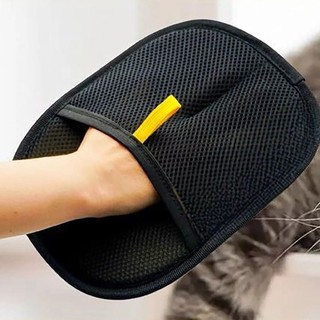Bàn chải tẩy lông thú cưng PWSEND, Găng tay tẩy lông tĩnh cho thú cưng hai chiều có thể tái sử dụng, Quần áo vải lưới có thể giặt được đa chức năng di động Tẩy lông tại nhà