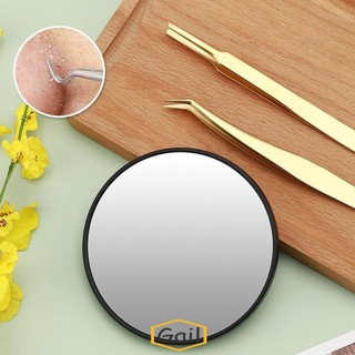 Gương phóng đại GAIL, Gương trang điểm tròn 5x / 10x / 15x, có cốc hút gương phóng đại mụn đầu đen