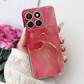 Dành Cho Honor X8c Vỏ ABR-LX1 ABR-LX2 ABR-LX3 Ốp Lưng Mới Phong Cách Bướm Hoa Mềm Mỏng Cho HonorX8c X 8c 2025 Ốp Lưng