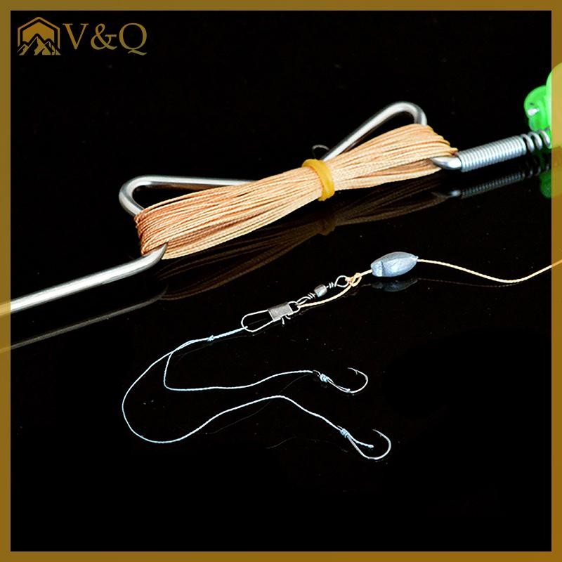 Cần câu cá tự động mini lò xo, phù hợp câu lười, dễ lắp đặt
