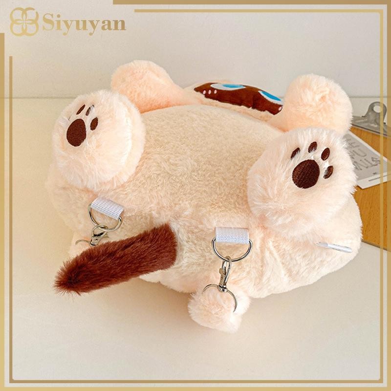 Siyuyan Sang Trọng Ba Lô Dễ Thương Dung Tích Lớn Thú Nhồi Bông Túi Hoạt Hình Sang Trọng Ba Lô Trẻ Em Quà Tặng Sinh Nhật VN