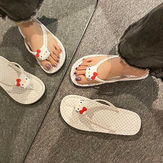 Dép Influencer Hoạt Hình kt Mèo Flip-Flops Nữ Mặc Ngoài Thời Trang Dễ Thương Phù Hợp Với Nhà Phiên Bản Hàn Quốc ins Cao Cấp Mùa Hè