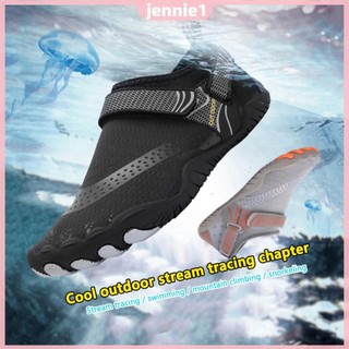 【Hot】Dép đi biển Unisex Barefoot thoáng khí Khóa đôi Giày Aqua ngoài trời trong nhà